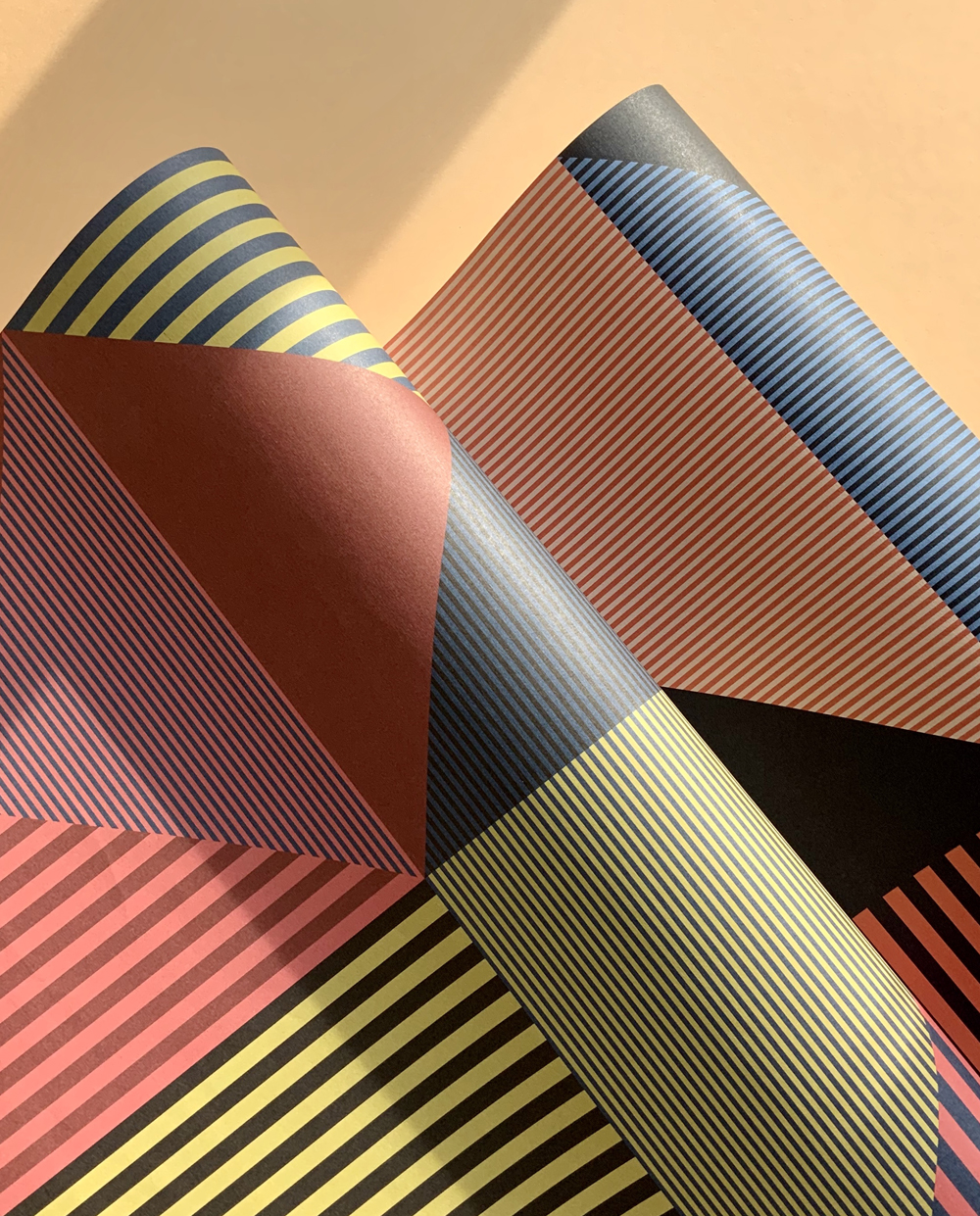 Geschenkpapier Aligned Blue – Bild 5