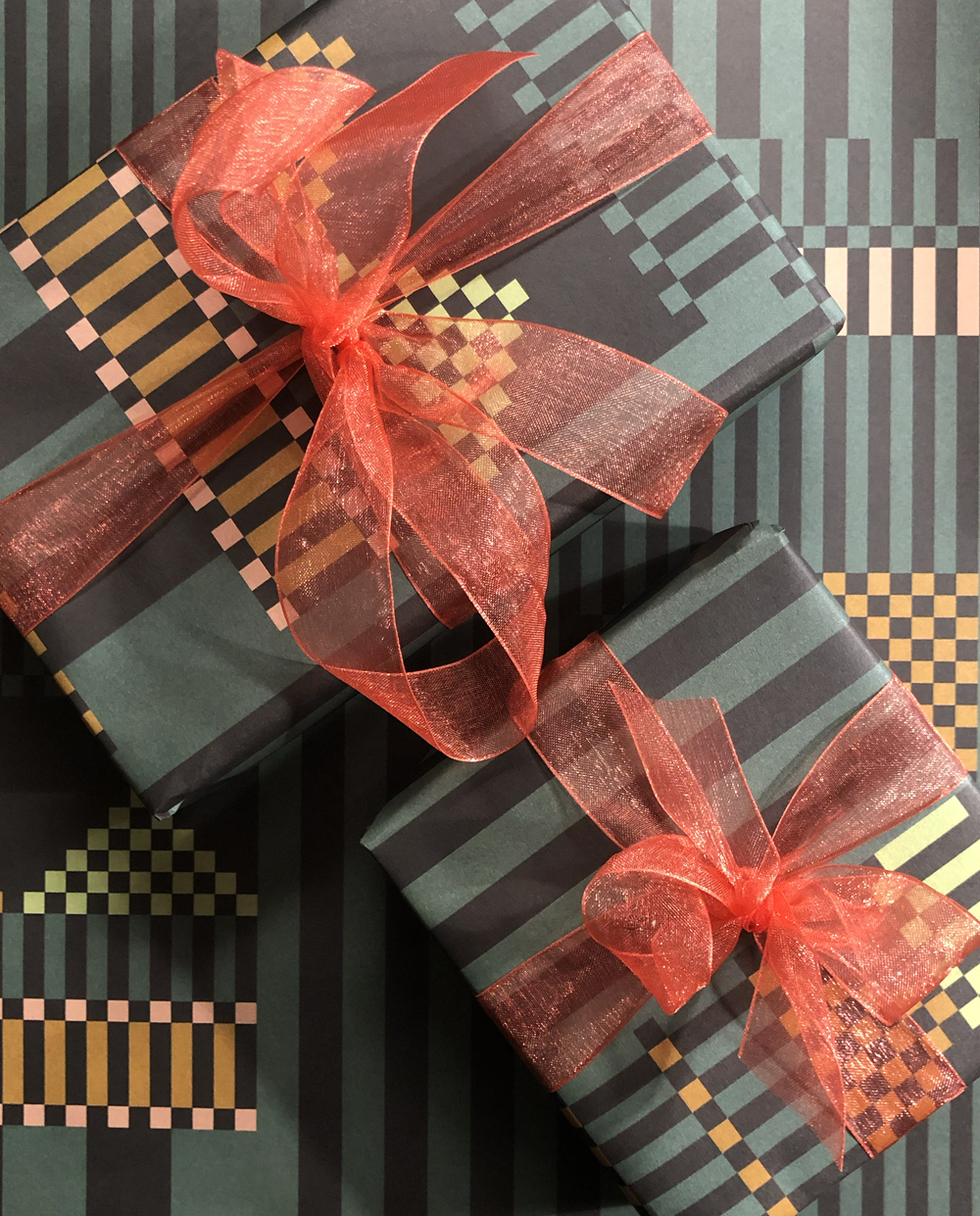 Geschenkpapier Morocco Blue – Bild 3